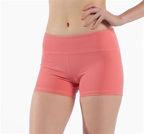 Yoga Short Pants Women Casual Solid Elastic High Waist Push Up