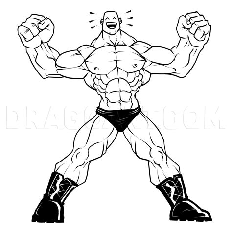 How To Draw Muscles Step By Step Drawing Guide By Kingtutorial