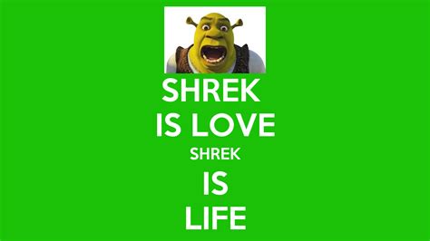 Shrek Is Love Shrek Is Life Poster Edward Keep Calm O