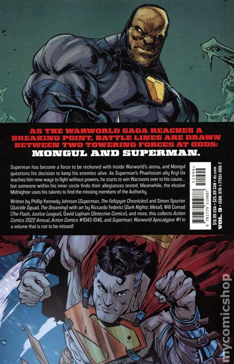 Superman Action Comics Tpb 2022 Dc The Warworld Saga Comic Books