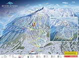 Revelstoke Mountain Resort Piste Map / Trail Map