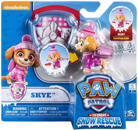Paw Patrol The Great Snow Rescue Skye Exclusive Figure Spin Master Toywiz