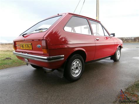 Ford Fiesta Mk1 11l Amazing Condition 15000 Miles From New