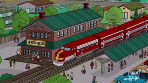 Springfield Railroad Simpsons Wiki Fandom Powered By Wikia