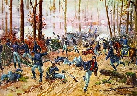 The Battle Of Shiloh Henry Alexander Ogden Civil War Art Battle