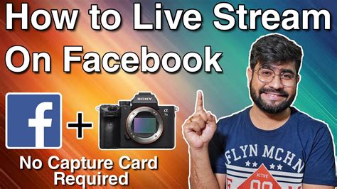 How To Live Stream On Facebook With Camera Obs Process No Capture