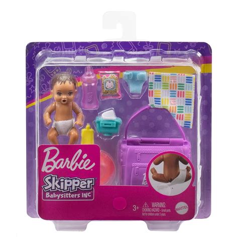 Barbie Skipper Babysitters Inc Feeding And Changing Playset
