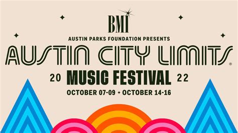 Bmi Reveals Stage Lineup For Austin City Limits Festival In October