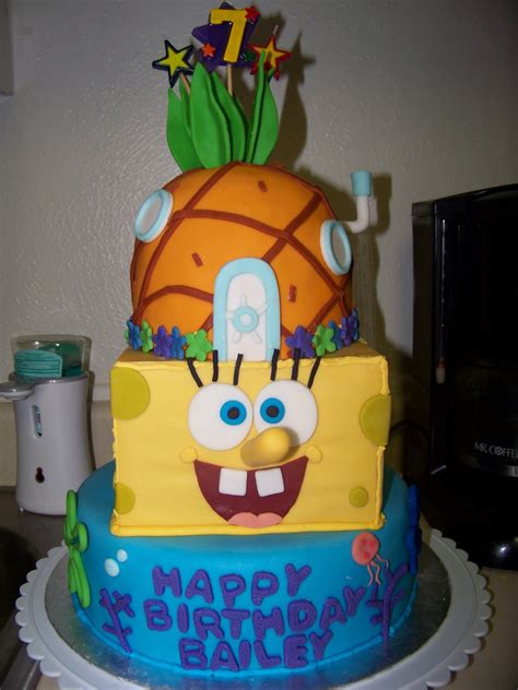 Bb Cakes Spongebob Squarepants Cake