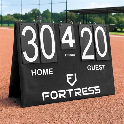 Fortress Portable Baseball Scoreboard Net World Sports