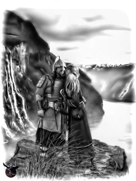 Viking Couple By Thecasperart On Deviantart