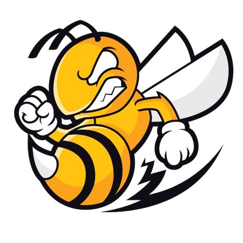 Premium Vector Bee Sports Logo