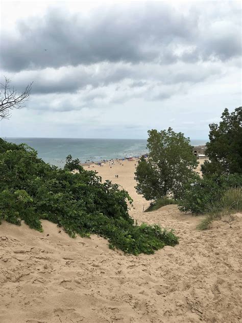 Indiana Dunes State Park In Chesterton Indiana In