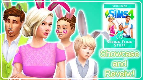 The Sims 4 Spring Fling Stuff Showcase Review Youtube E4d