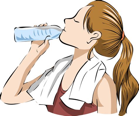 Drinking Water Png Graphic Clipart Design 20002927 Png