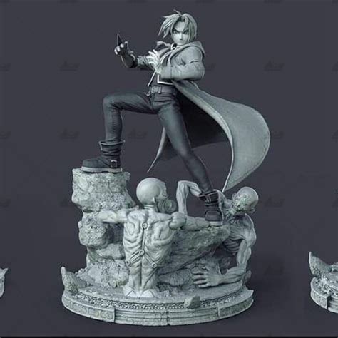 Edward Elric FULLMETAL ALCHEMIST 3D Printing Model Stl 3d Printing