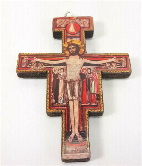 Catholic Saint Francis Of Assisi Tau Cross San Damiano 5 Hanging Wall