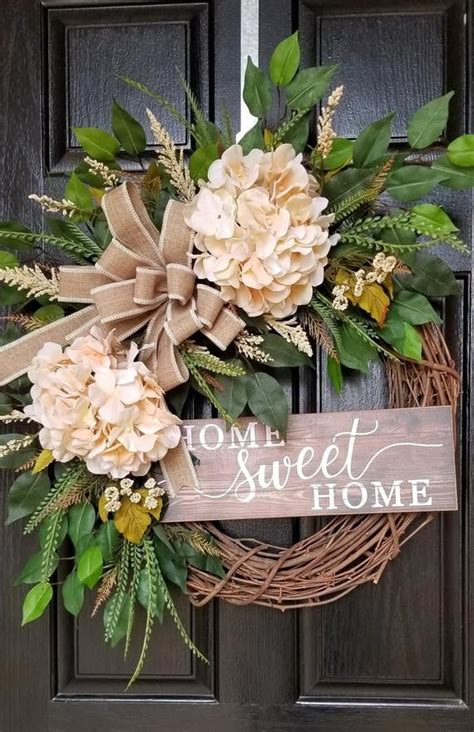 Wreath For Front Door Spring Wreath Front Door Wreath Everyday