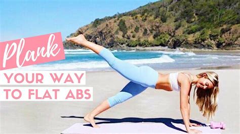 5 Planks For A Flat Tummy 👙 Best Pilates Plank Series Pilates Videos