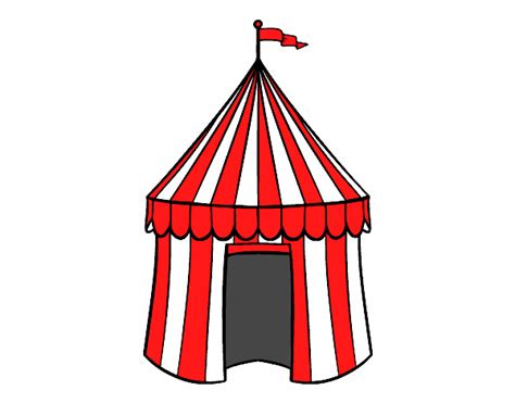 Dibujo de Carpa de circo pintado por en Dibujos net el día 29 05 16 a