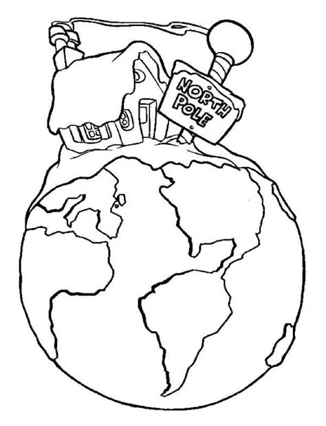 26 North Pole Coloring Pages Aydonsarvesh