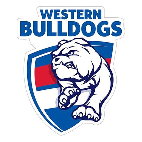 Western Bulldogs Logo Sticker City Sports And F1 Store