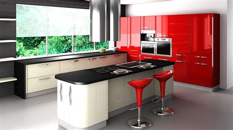 Kitchen Red Wallpaper Images