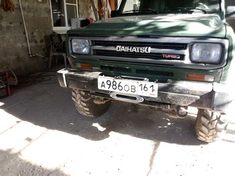 Лебедка Daihatsu Rocky 1G 2 8 л 1985 года тюнинг DRIVE2