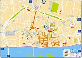Orléans tourist map - Ontheworldmap.com