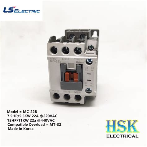 Mc 22b Ls Electric Korea Magnetic Contactor 22a Shopee Philippines