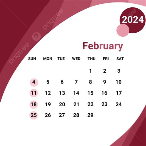 February Monthly Calendar February 2024 Monthly Calendar Calendar