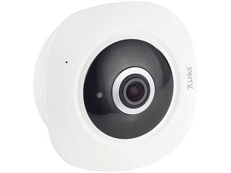 Anders sieht es aus, wenn treppenhaus, hauseingang, aufzug, der weg zum haus oder stellplatz von überwachungskameras gefilmt werden. 7links 360 Kamera: 360°-Panorama-IP-Überwachungskamera mit ...