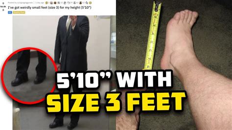 5 Foot 10 Man With Size 3 Feet Seeks Answers Youtube