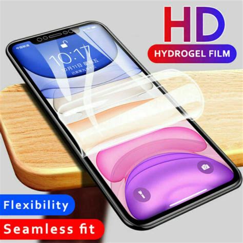 Hydrogel Film Screen Protector For Apple Iphone Pro Max Plus