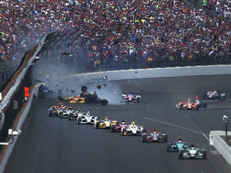 Despite Crashes Cars Stay On The Ground In Indy 500 Usa Today Sports
