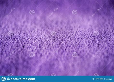 Lilac Delicate Soft Background Of Fur Plush Smooth Fabric Texture Of