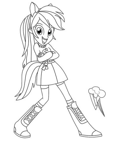Sunset Shimmer Equestria Girls Colouring Pages - Worksheetpedia