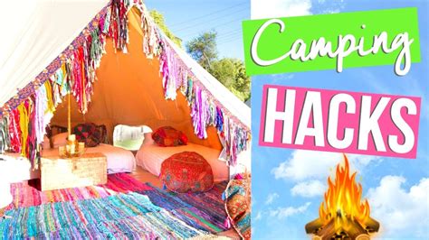 BEST CAMPING HACKS & TIPS! | SUMMER VACATION GUIDE 2017 ...