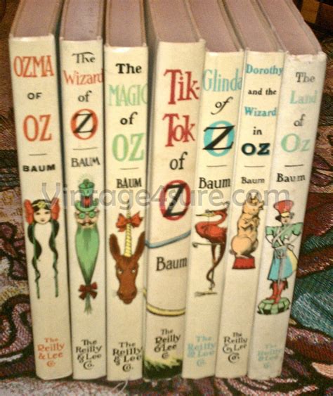 The Wizard of OZ 7 book collection all in great by Vintage4sure