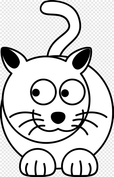 Gambar Hewan Kucing Kartun Hitam Putih 81021 Nama Untuk Kucing Comel