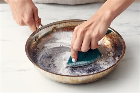 Avoid using abrasive sponges on your stainless cookware. How to Clean a Burnt Pot or Pan - How Do You Clean ...