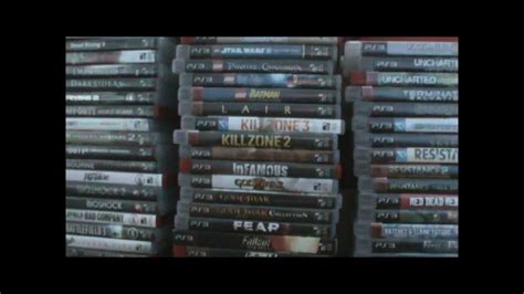 Ps3 Game Collection Update August 2012 Youtube
