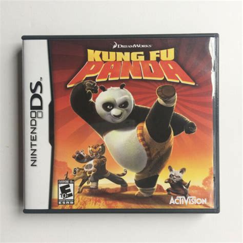 Kung Fu Panda Nintendo Ds 2008 Complete Cib Video Game Ebay