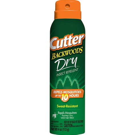 Cutter 4 Oz Backwoods Dry Insect Repellent Hg 96248 1 The Home Depot