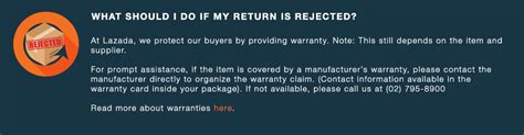 (3) direct returns to merchant (drtm). Lazada Returns & Refunds - Order Returns & Replacements ...