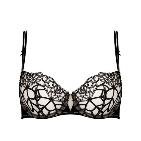 Half Cup Bra Black