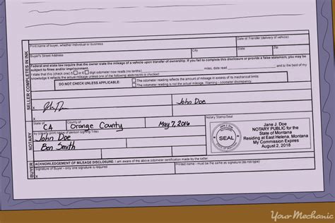 Legally notarize forms and letters 24/7 with us legal forms. How to Get Your Car Title Notarized | YourMechanic Advice
