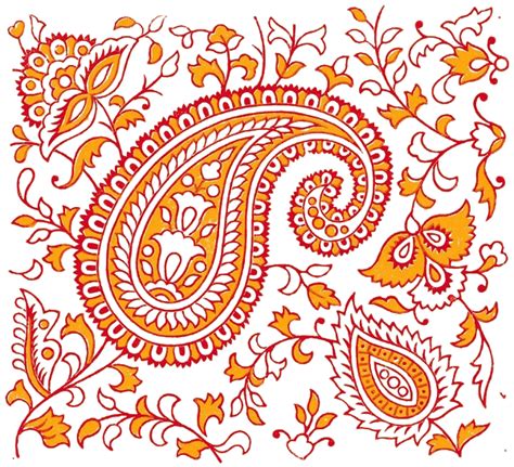 Download Of India Element Textile Floral Design Ethnic Hq Png Image
