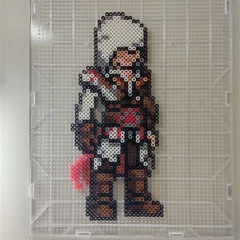 Ezio Assassin S Creed Perler Beads By Phonmunky Hama Beads