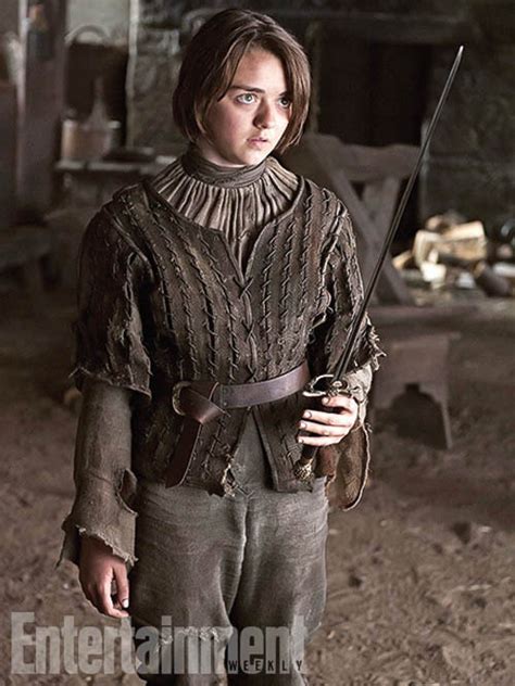 Game Of Thrones Posts Arya Stark With Her Needle